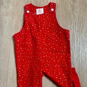 12 Month Christmas Overalls